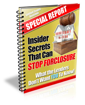 foreclosure free report